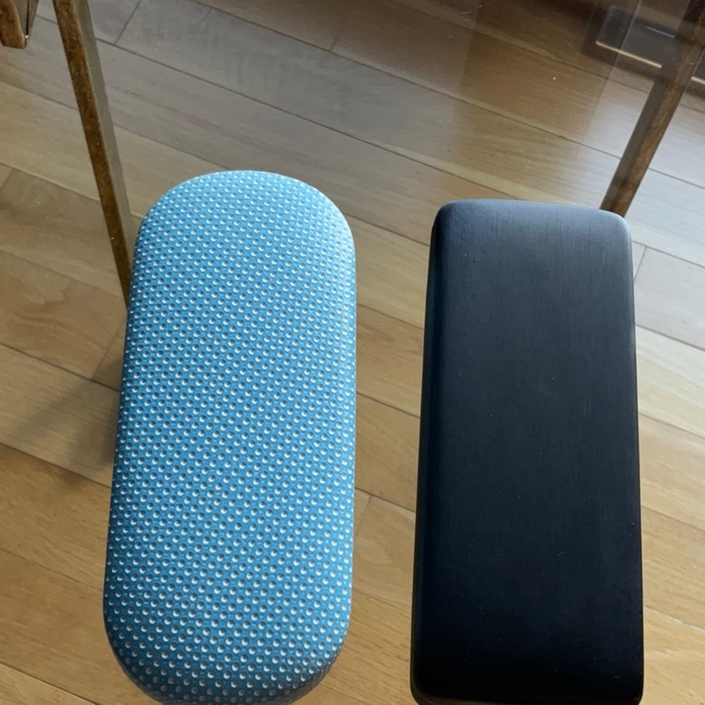 NEW Eyeglass Cases-1 Blue,1 Black. Never Used!